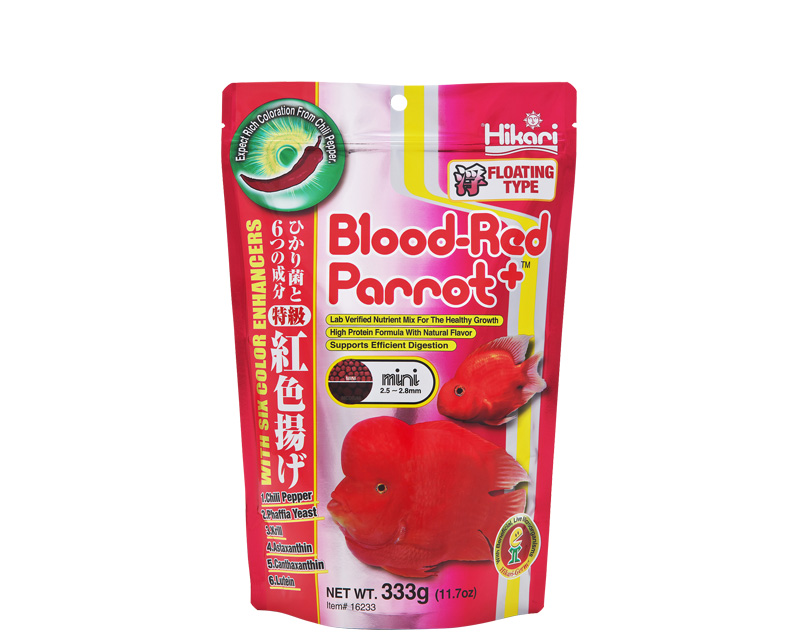 Blood-Red Parrot Plus Medium 333g