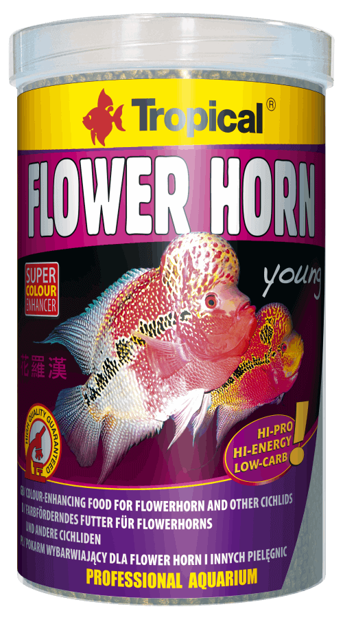 FLOWER HORN YOUNG PELLET 250ML/95G