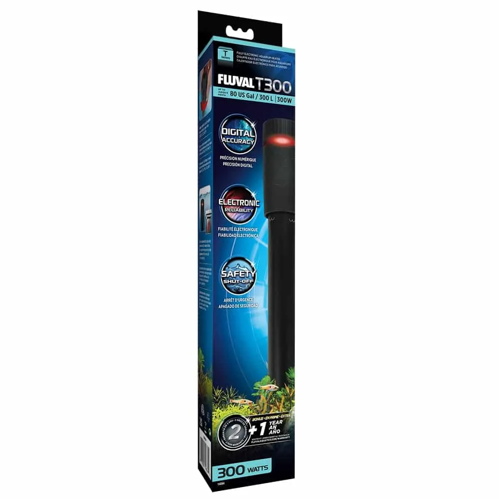 Fluval T300 Aquarium Heater, 300W