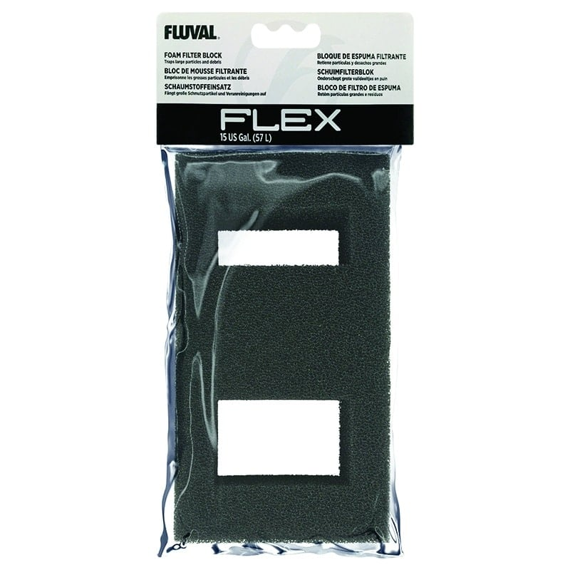 Fluval Flex 15g Black Foam Filter