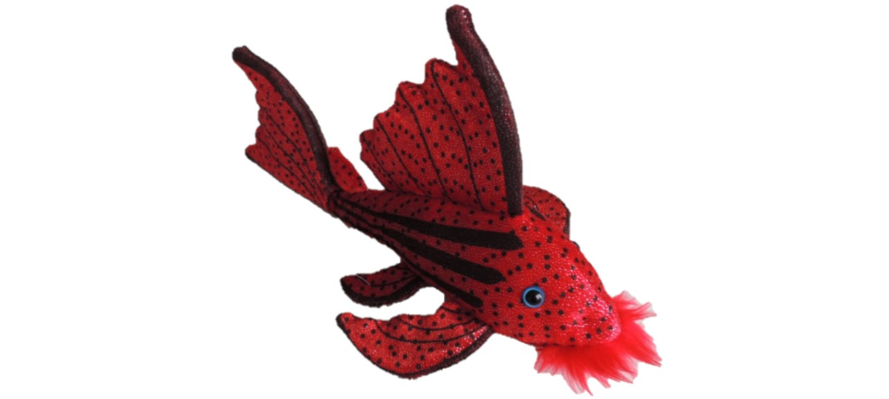 Crimson pleco plush