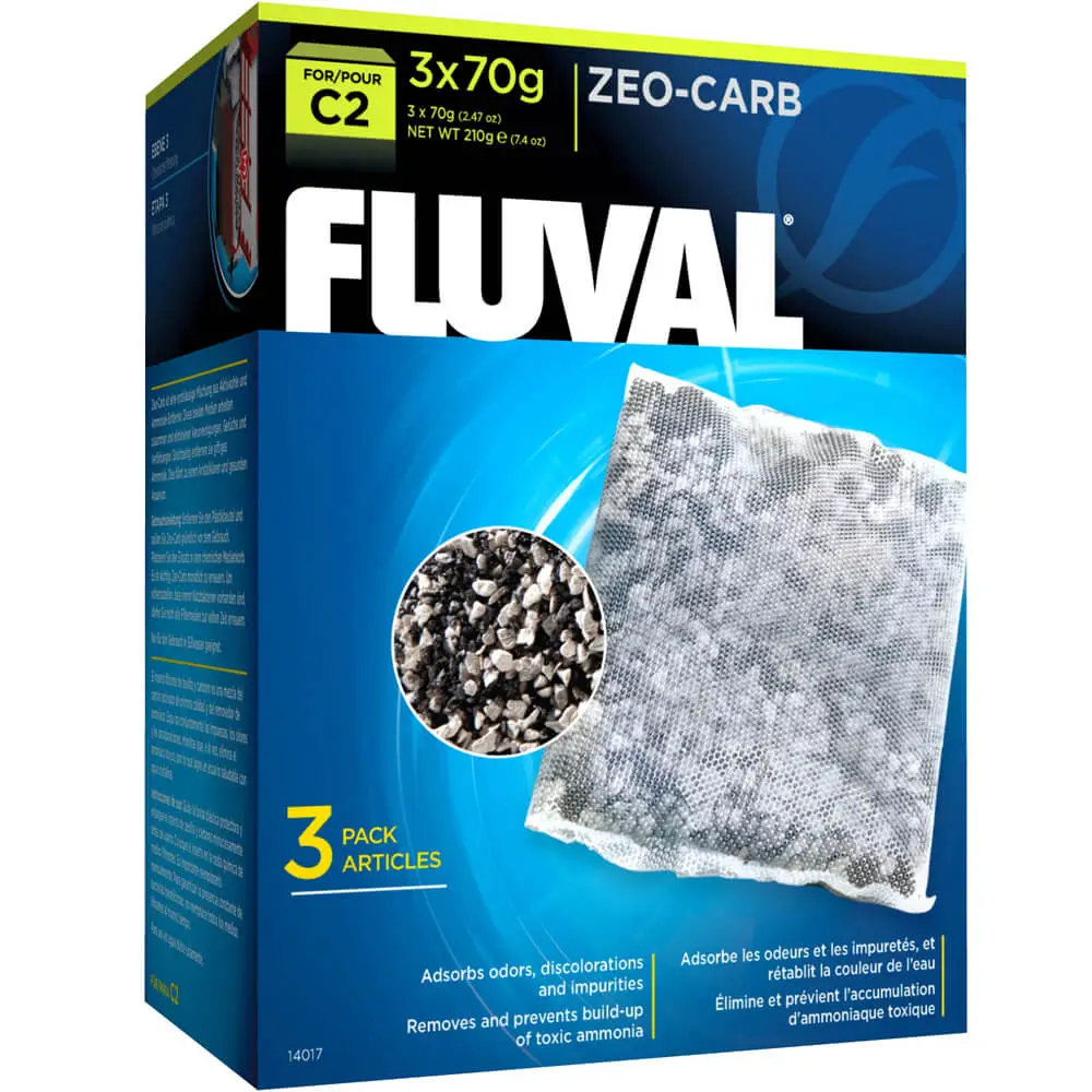 Fluval C2 Zeo-Carb, 110x120mm Sachet