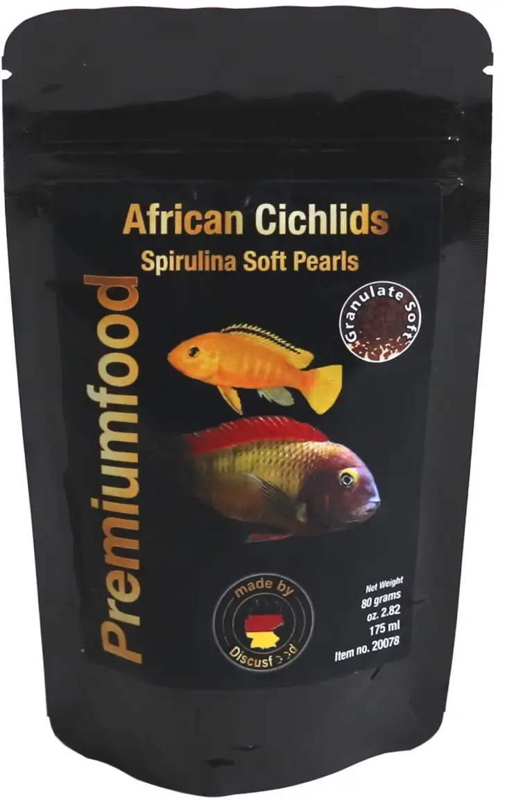 African Cichlid Spirulina Pearls 80g