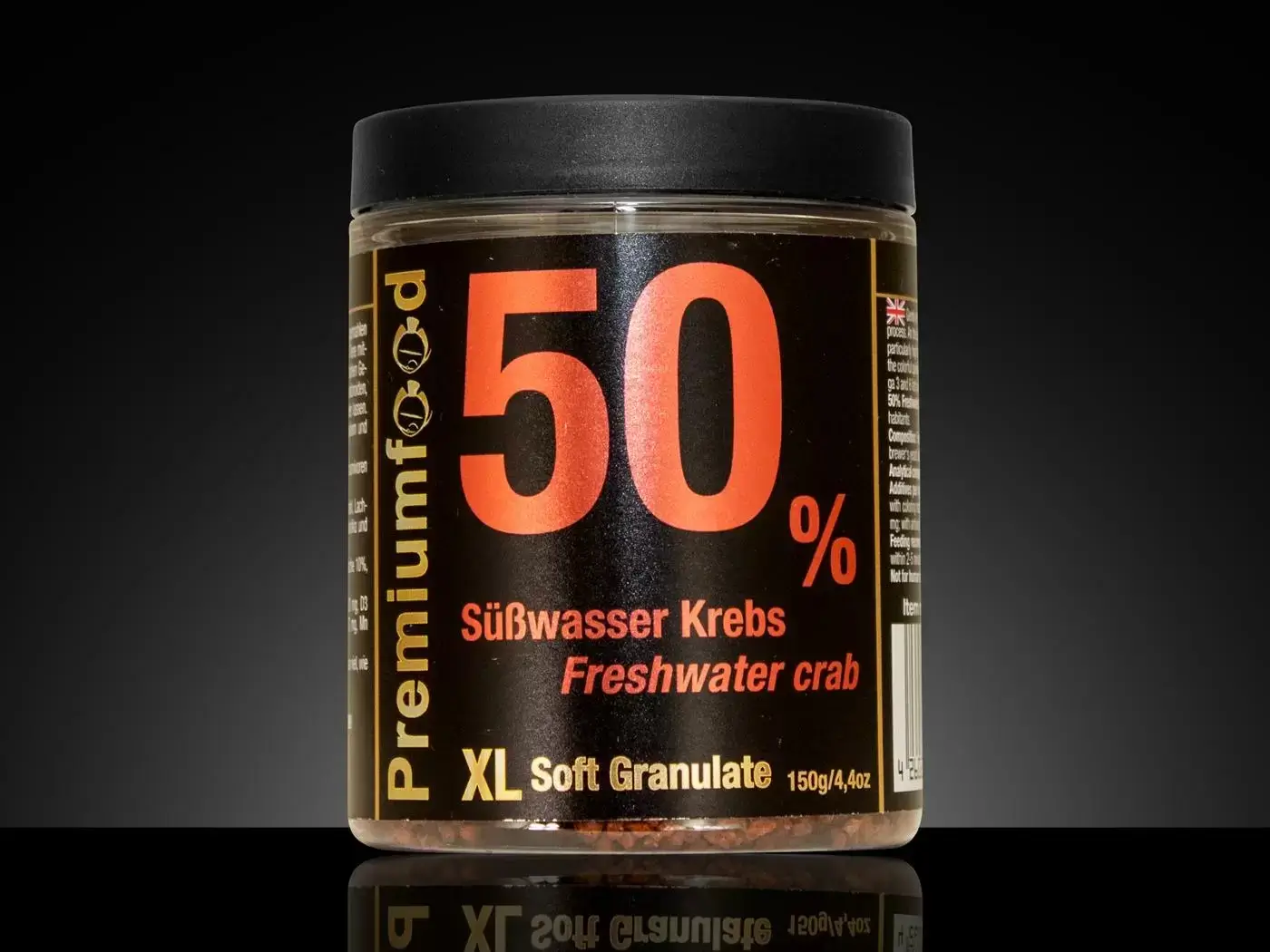 Freshwater Crab 50 % XL Soft Granulate 150g