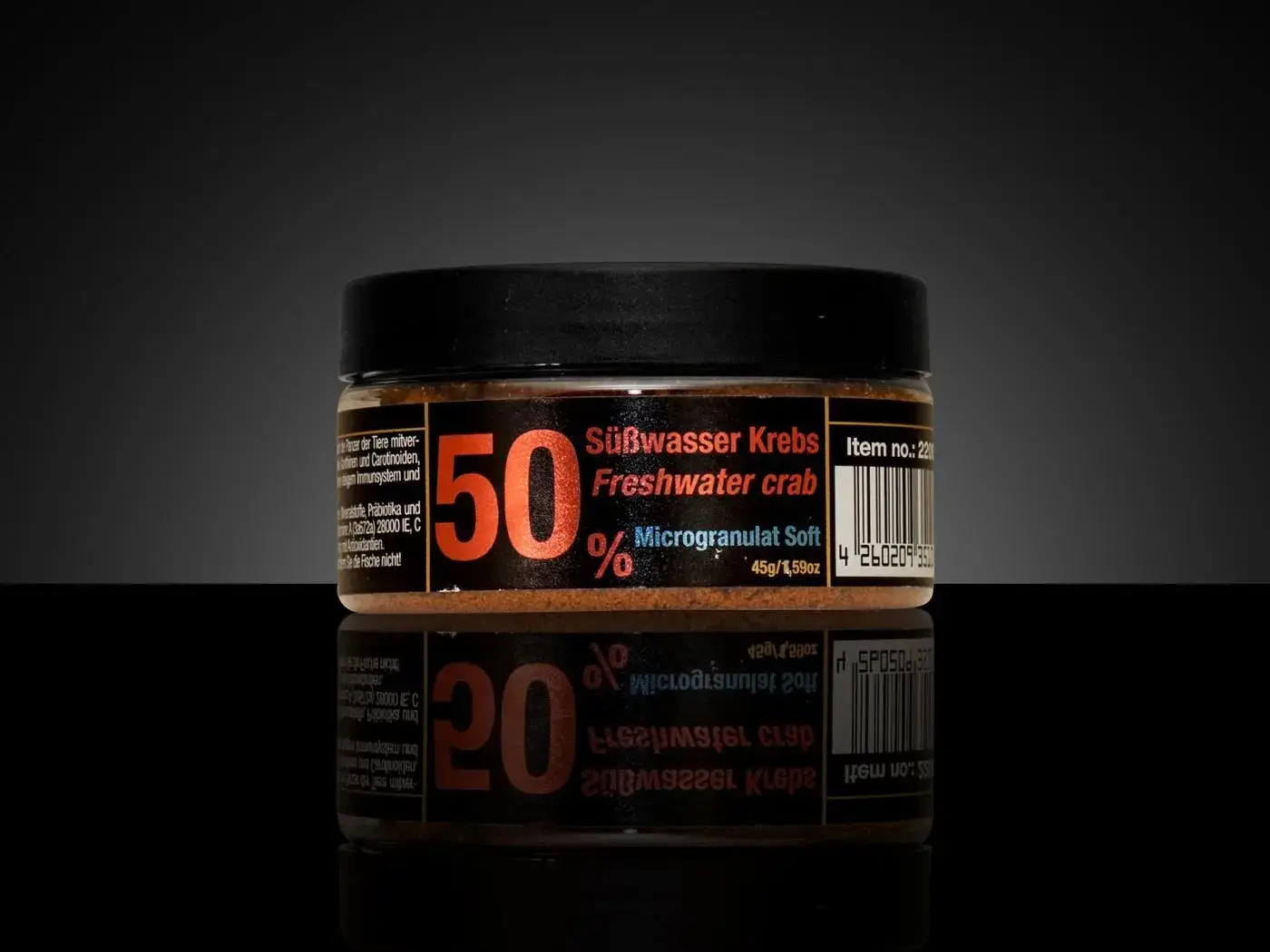Freshwater Crab 50 % Microgranulate Soft 45g