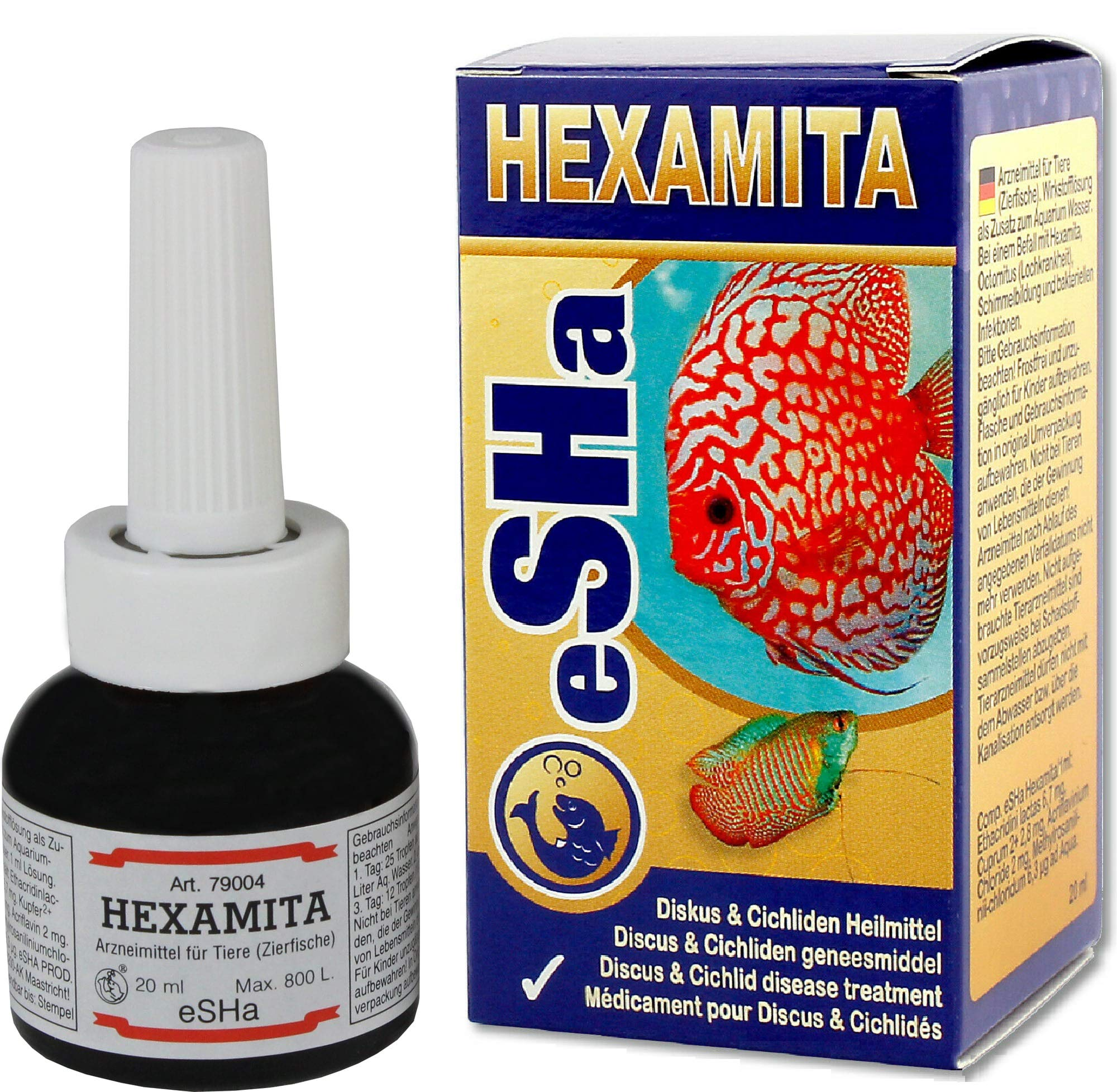 Esha Hexamita – Internal Parasite Treatment for Aquarium Fish