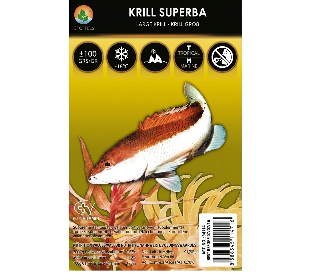 Stoffels Krill Superba 100 g - Blister