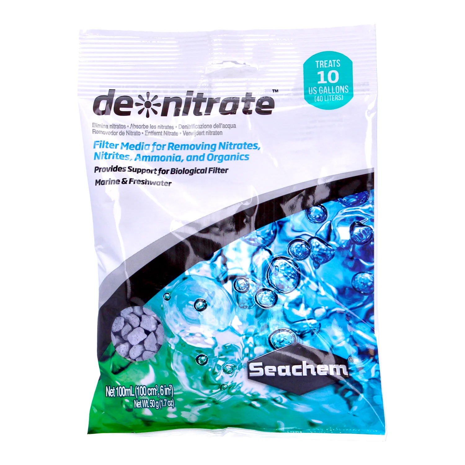 Seachem De nitrate 100 mL Bagged